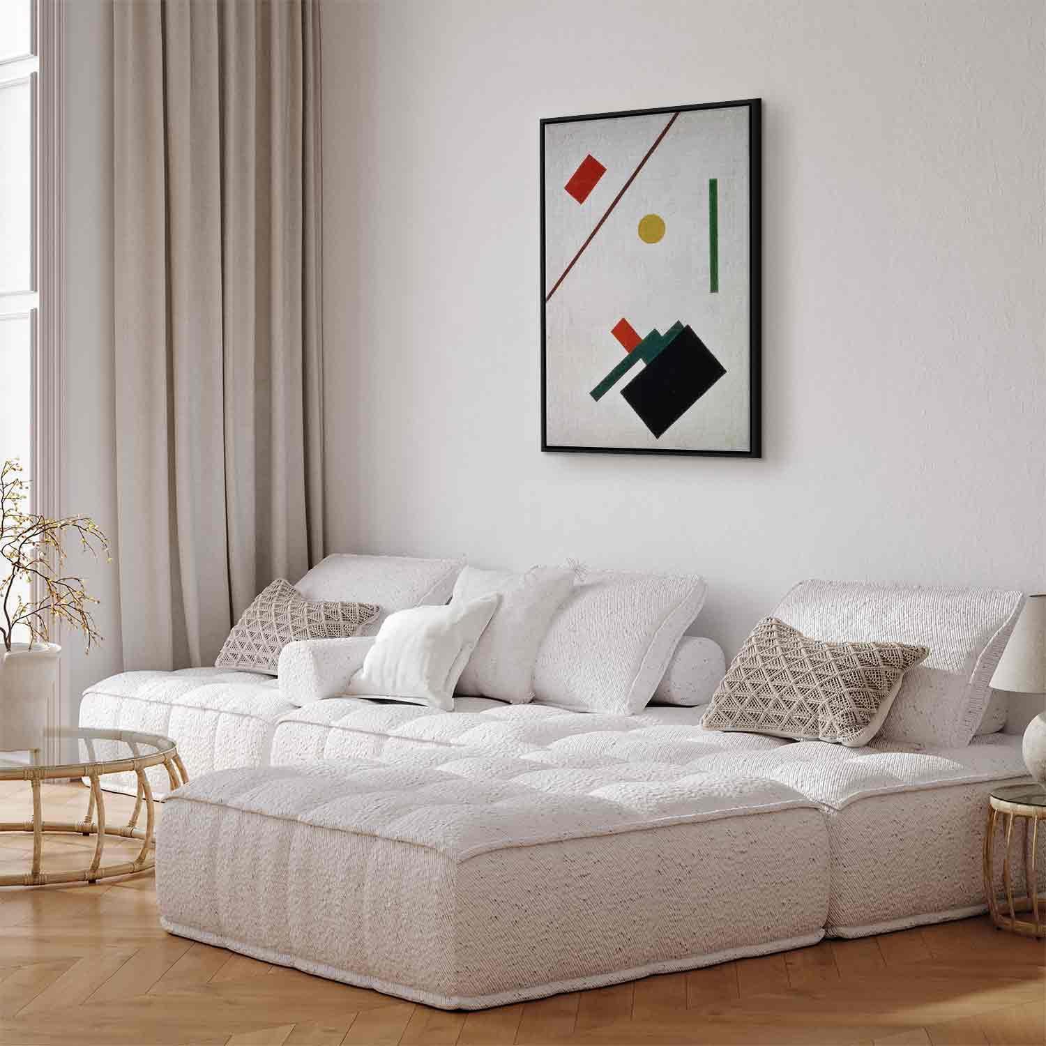 Leinwandbild - Suprematist Composition (Kazimir Malevich) Artgeist