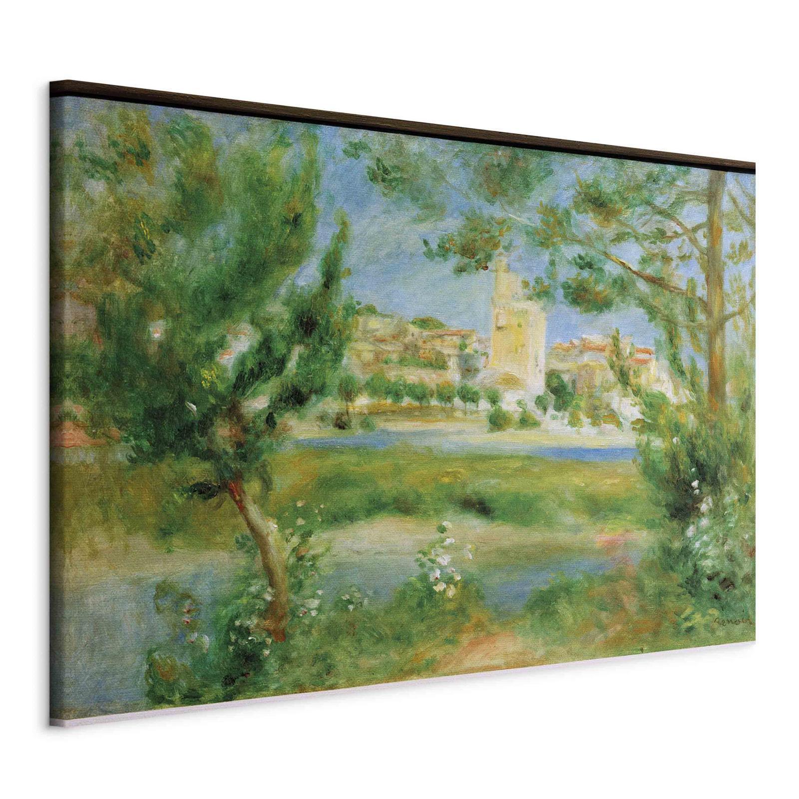 Leinwandbild - Villeneuveles-Avignon (Pierre-Auguste Renoir) Artgeist