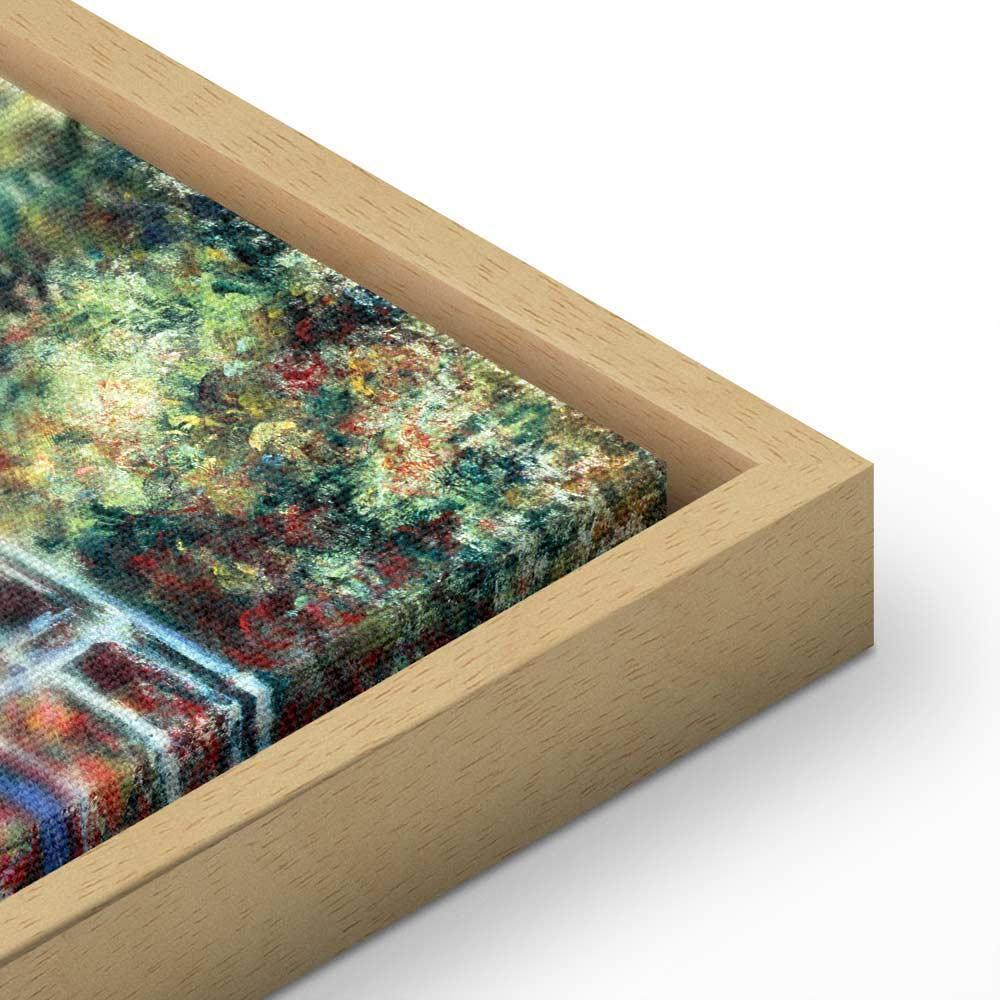 Leinwandbild - Claude Monet – The Japanese Footbridge