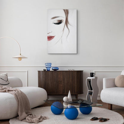 Leinwandbild - Delicate Beauty (1 Part) Vertical