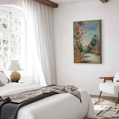 Leinwandbild - Pierre-Auguste Renoir – Paysage d'Essoyes