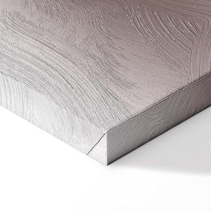 Leinwandbild - Floral Glamour Glow (1-part) - Delicate and Pastel Pink Rose