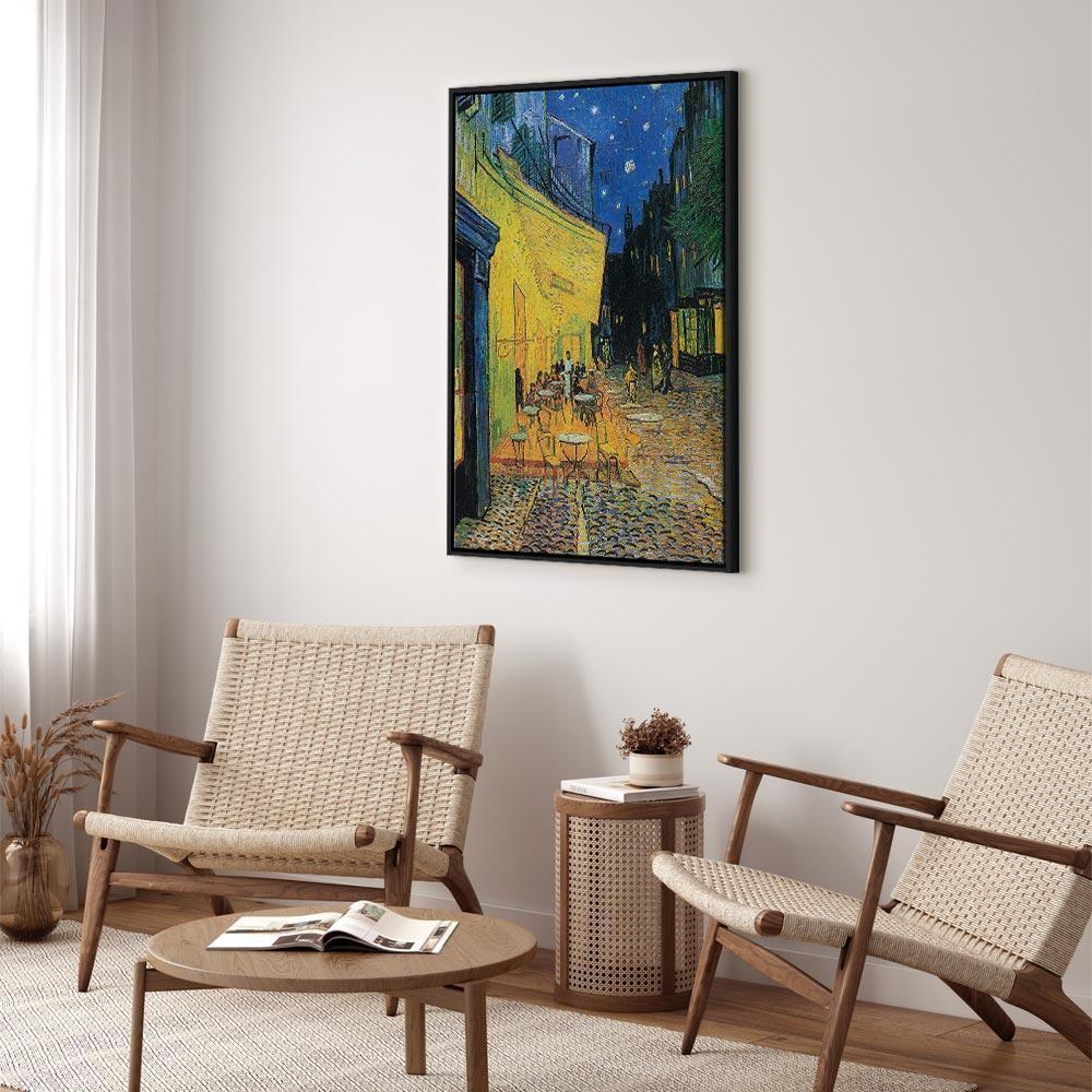 Leinwandbild - Vincent van Gogh – Café Terrace at Night