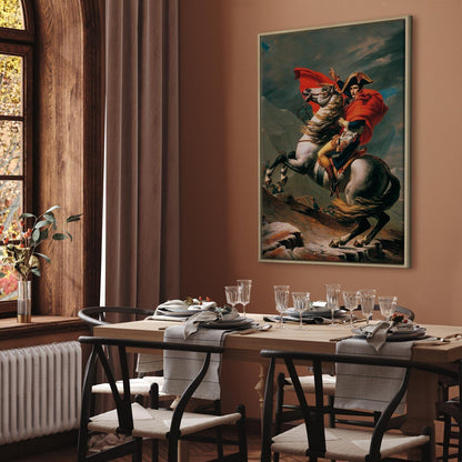 Leinwandbild - Jacques-Louis David – Napoleon Crossing the Alps