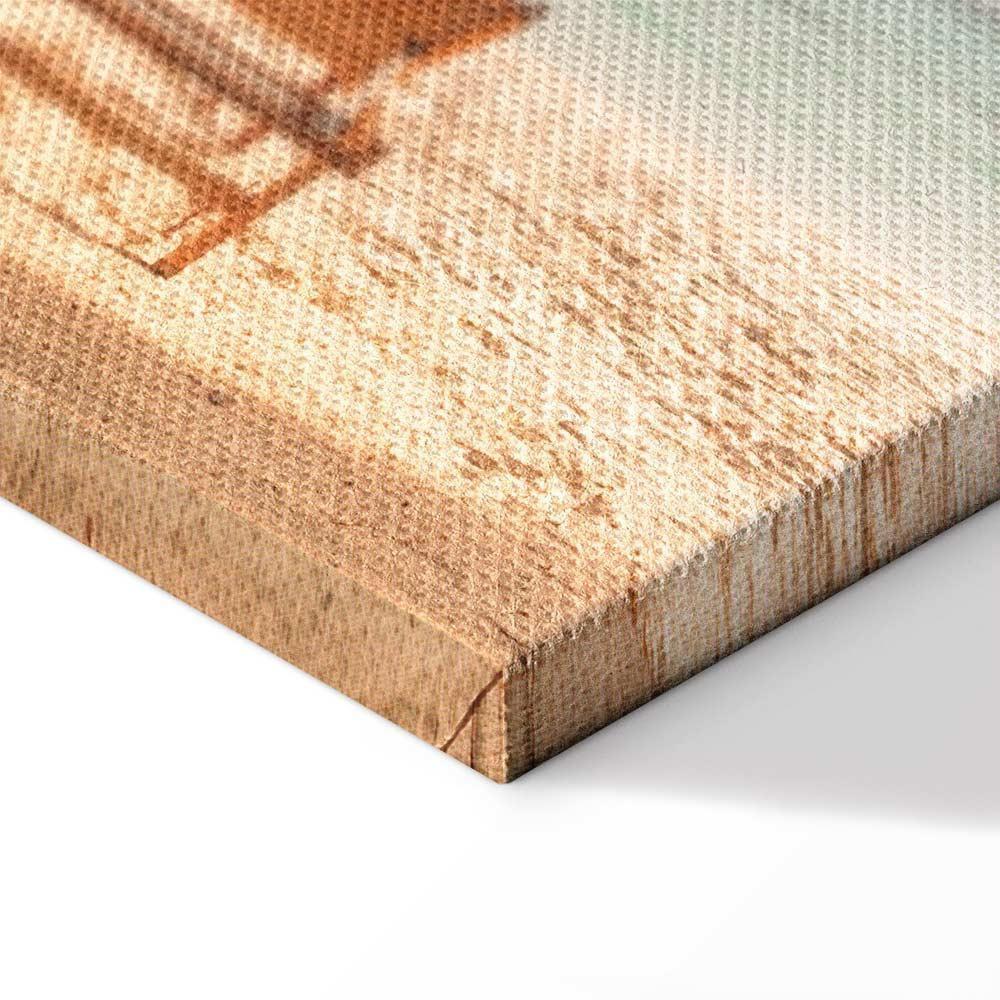 Leinwandbild - Palm Umbrella (1 Part) Vertical