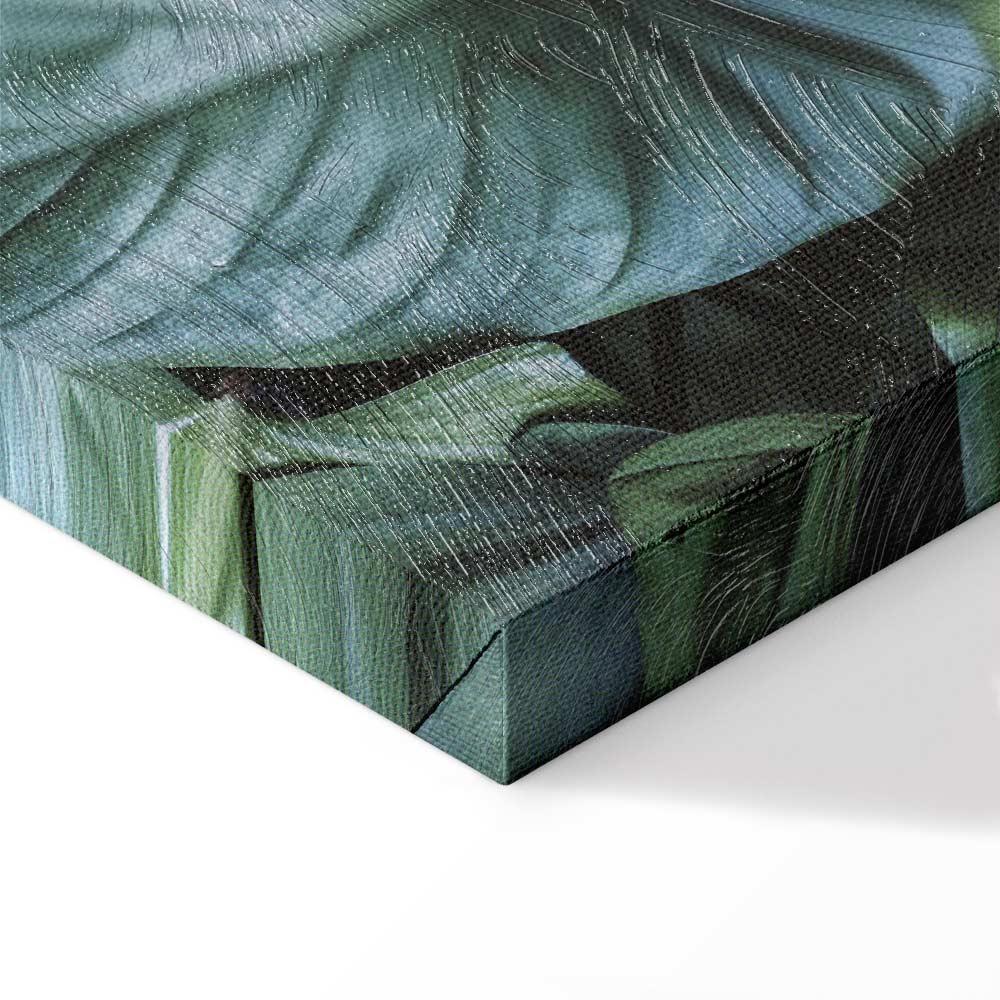 Leinwandbild - Botanical Depth (4 Parts)