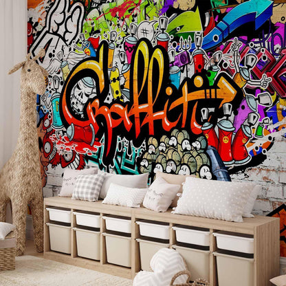 Fototapete - Colorful Graffiti