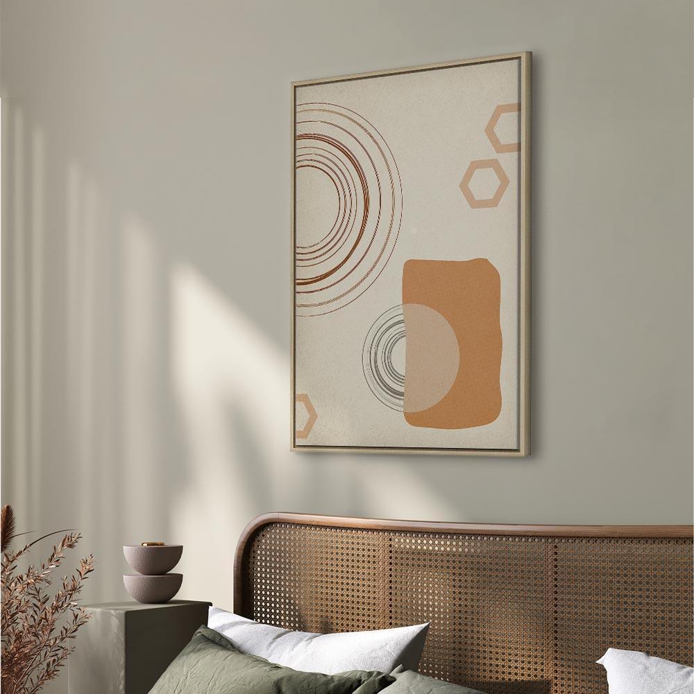 Leinwandbild - Sand Castles (1 Part) Vertical