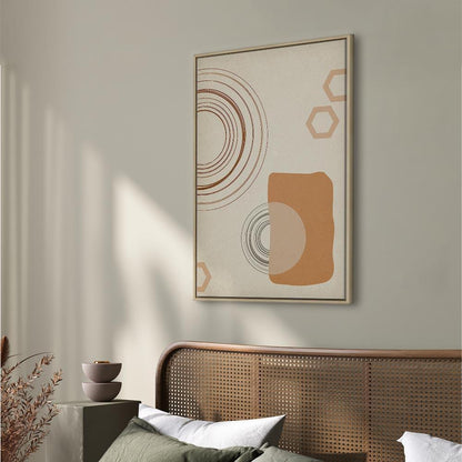 Leinwandbild - Sand Castles (1 Part) Vertical