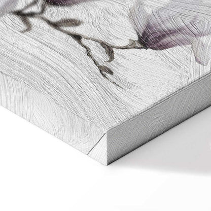 Leinwandbild - Painted Magnolias (1 Part) Wide