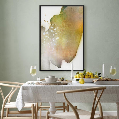 Leinwandbild - Golden Touch (1 Part) Vertical