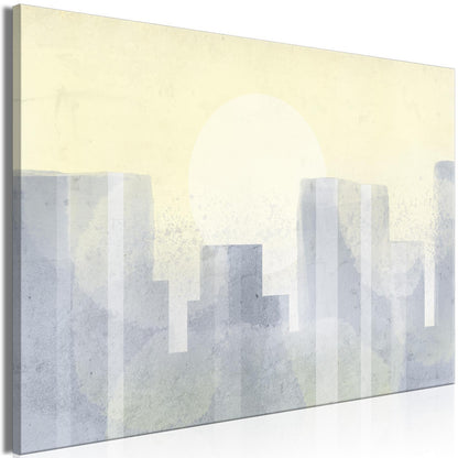 Leinwandbild - Modern City (1 Part) Wide - Third Variant