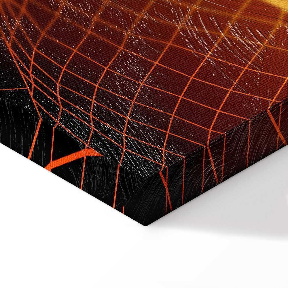 Leinwandbild - Futuristic landscape (1 Part) Wide