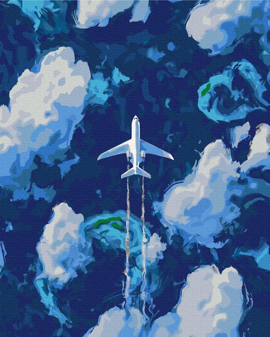 Malen nach Zahlen - Flight into the unknown