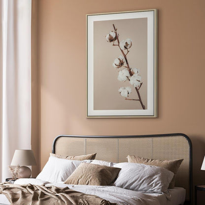 Leinwandbild - Softness of Cotton (1 Part) Vertical