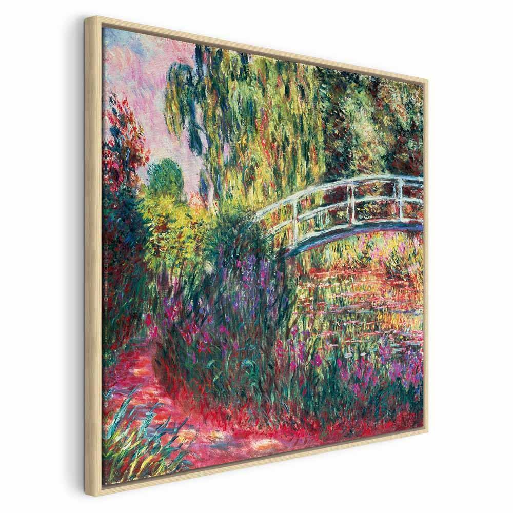 Leinwandbild - Claude Monet – The Japanese Footbridge