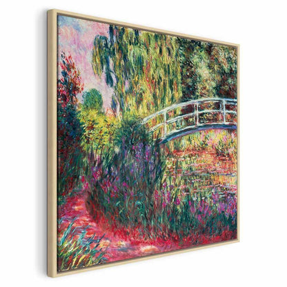Leinwandbild - Claude Monet – The Japanese Footbridge