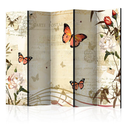 Paravent - Melodies of butterflies II Artgeist