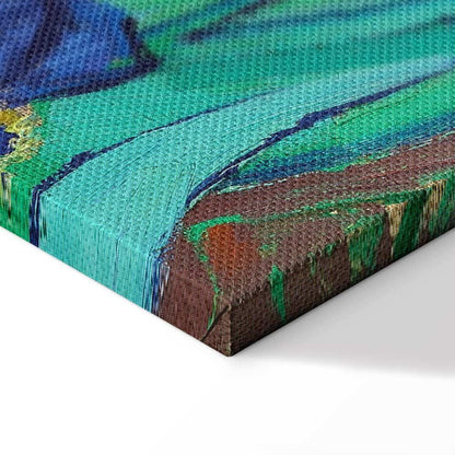 Leinwandbild - Vincent Van Gogh – Iryses