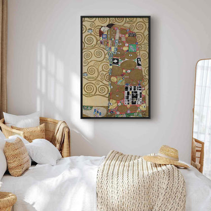 Leinwandbild - Gustav Klimt – The Fulfillment