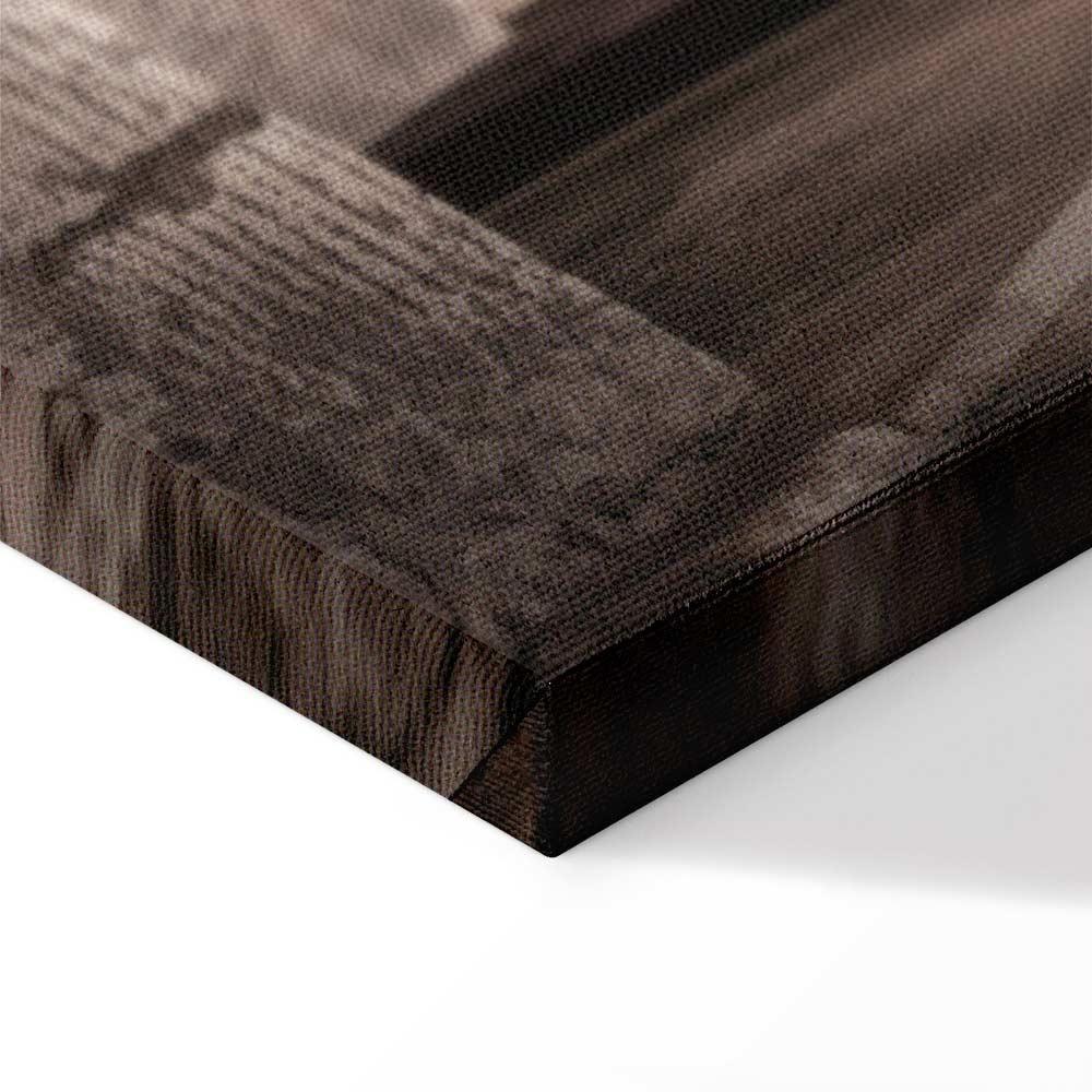 Leinwandbild - Retro Alley (1 Part) Vertical