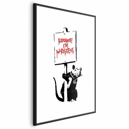 Poster - Because I'm Worthless Artgeist