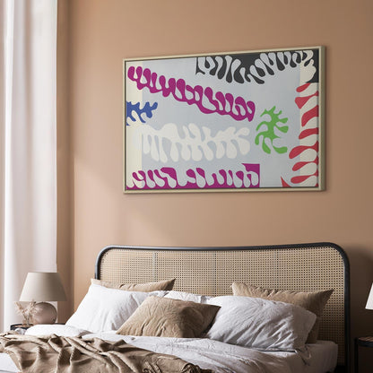 Leinwandbild - Henri Matisse – Lagoon I (from Jazz)