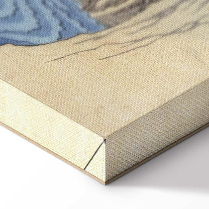 Leinwandbild - Utagawa Hiroshige – The monkey bridge in the Kai province