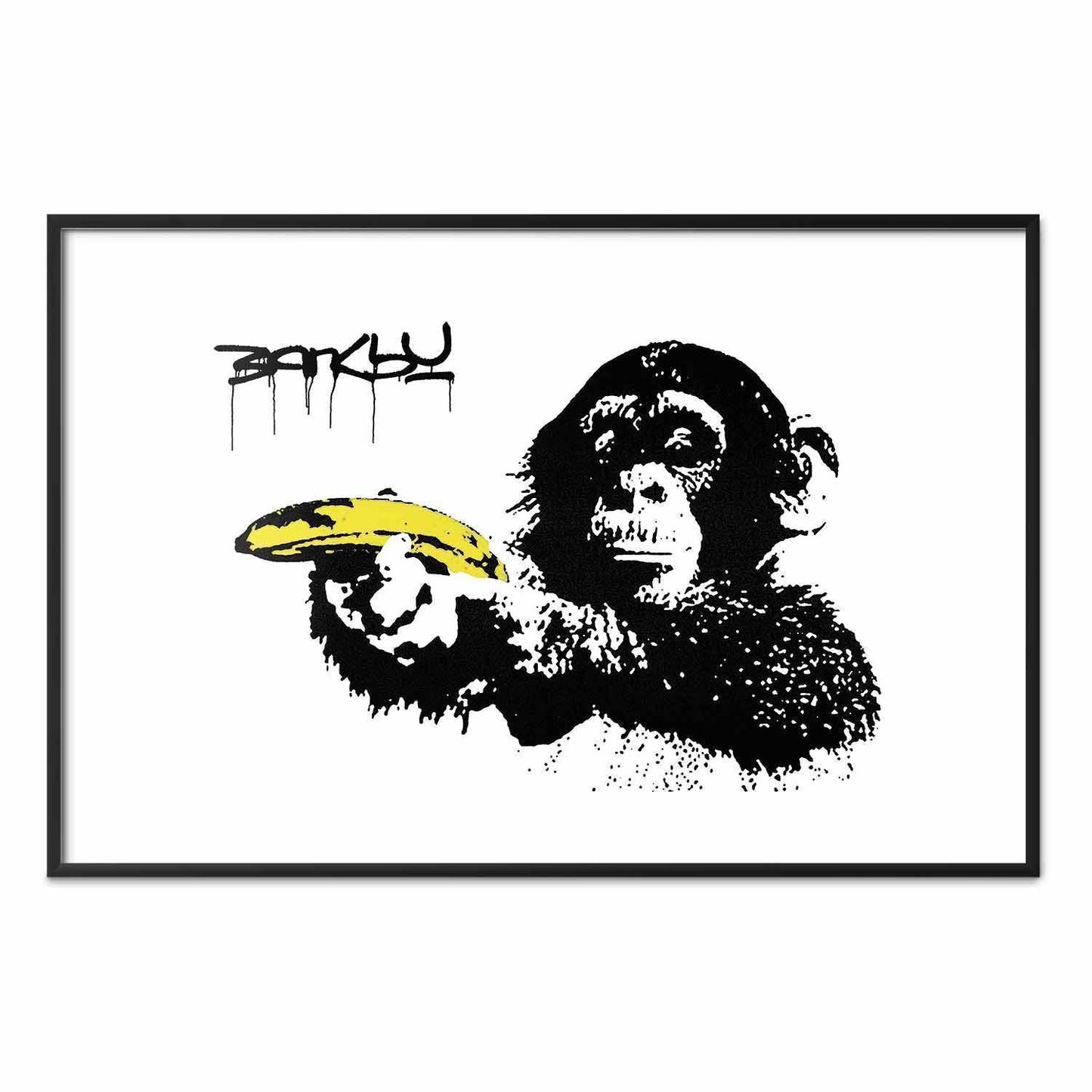 Poster - Banksy: Monkey with a Banana