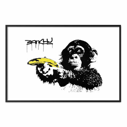 Poster - Banksy: Monkey with a Banana