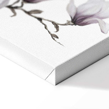Leinwandbild - Painted Magnolias (1 Part) Wide