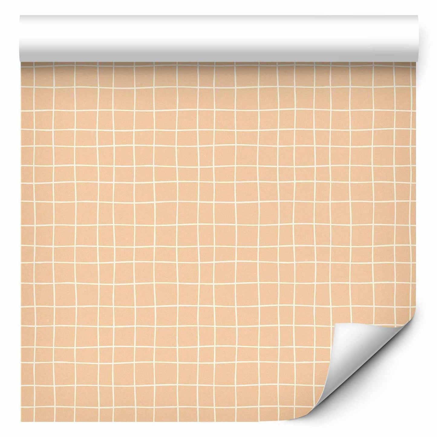 Zarte Linien auf pastellfarbenem Tapetendesign