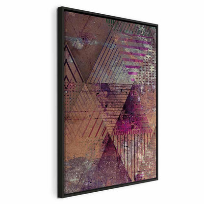 Leinwandbild - Autumn Abstraction (1 Part) Vertical