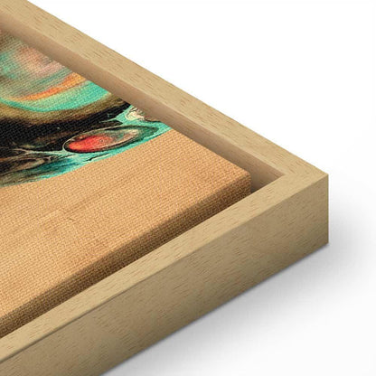 Leinwandbild - Composition of Micro Shapes (1-part) - Abstract Forms of Colors