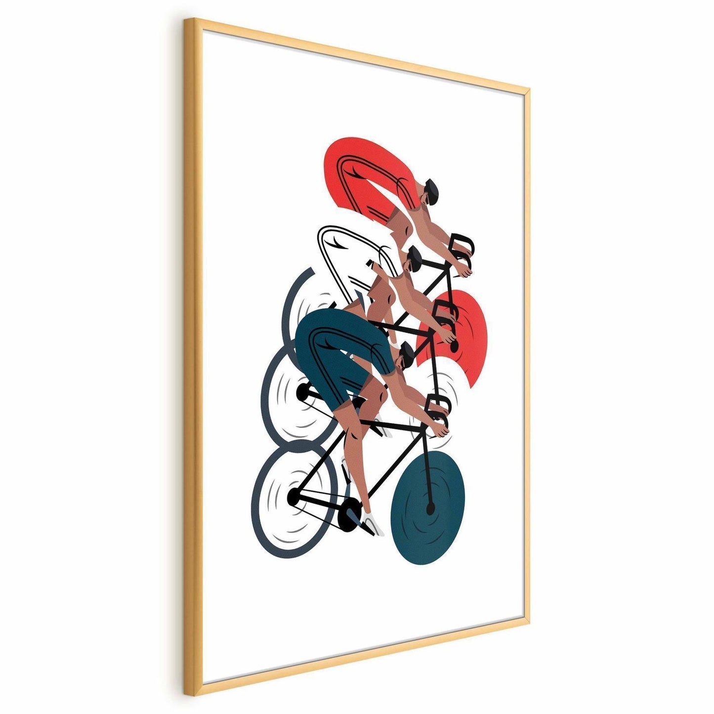 Poster - Olympics - Cycling Race