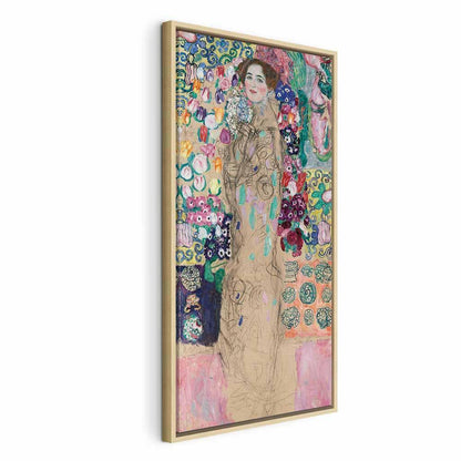 Leinwandbild - Gustav Klimt – Posthumous Portrait of Ria Munk III