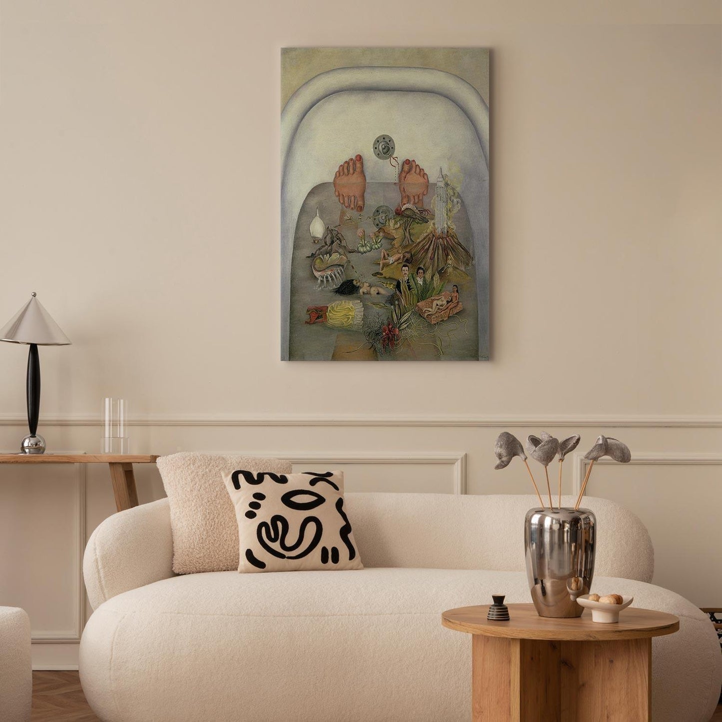 Leinwandbild - Frida Kahlo – What the Water Gave Me