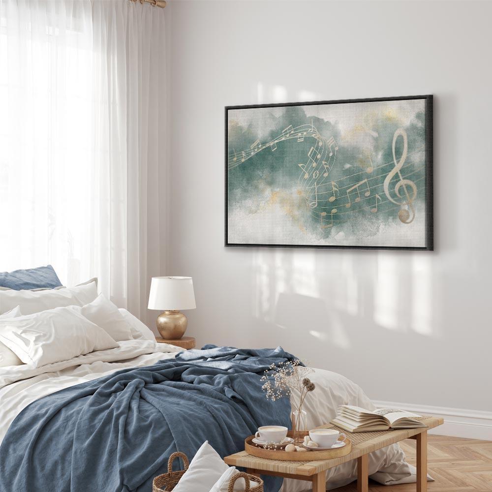 Leinwandbild - Melody of the Psalm (1 Part) Wide