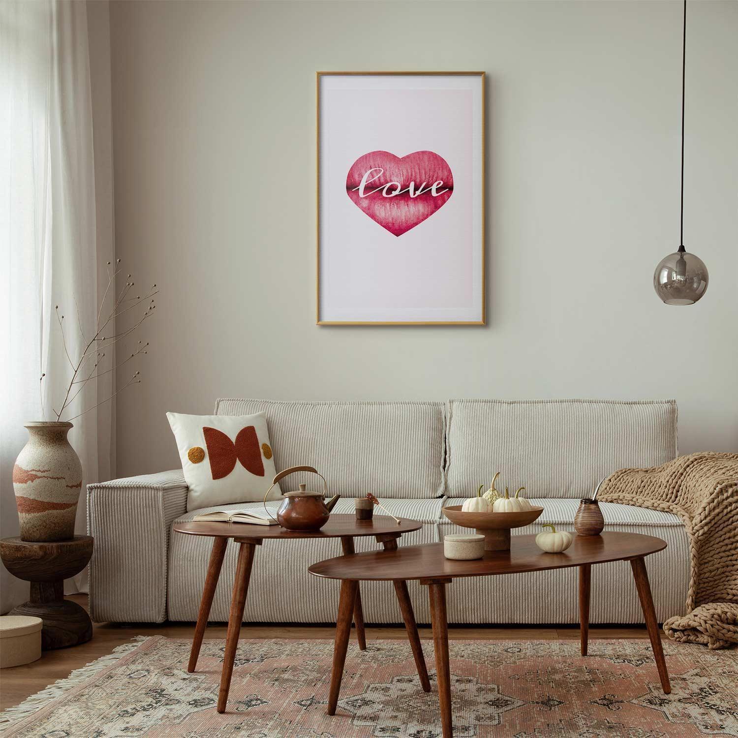 Poster - Loving Lips Artgeist