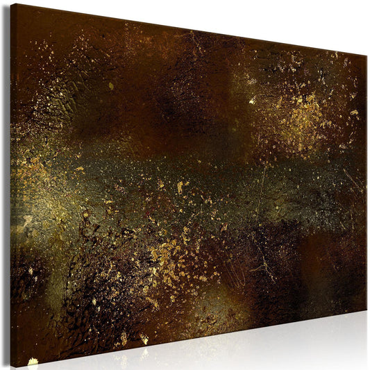 Leinwandbild - Golden Constellation (1 Part) Wide Artgeist