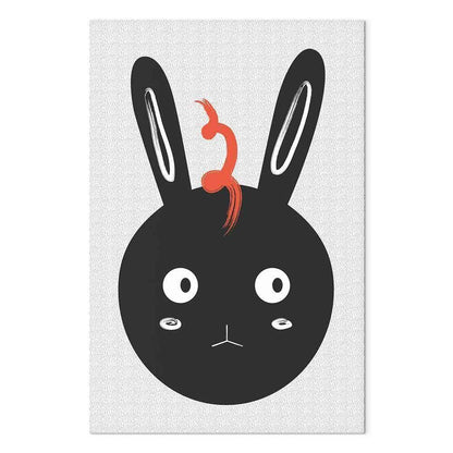 Leinwandbild - Rabbit Sees Everything (1 Part) Vertical