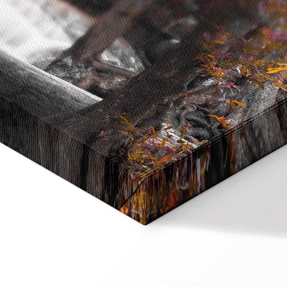 Leinwandbild - Autumn Buddha