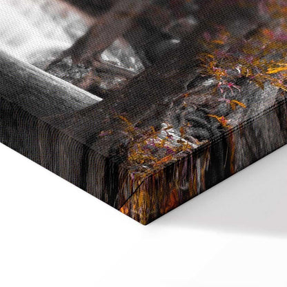 Leinwandbild - Autumn Buddha