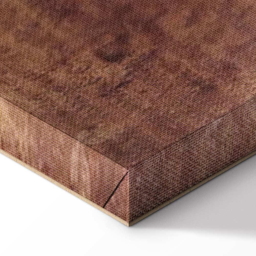 Leinwandbild - Leonardo da Vinci – Head of a Young Woman (Leda)