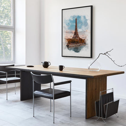 Leinwandbild - Paris View (1 Part) Vertical