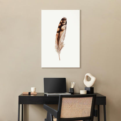 Leinwandbild - Magic Feather (1 Part) Vertical