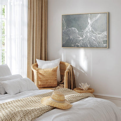 Leinwandbild - Harmony of Lines (1 Part) Wide