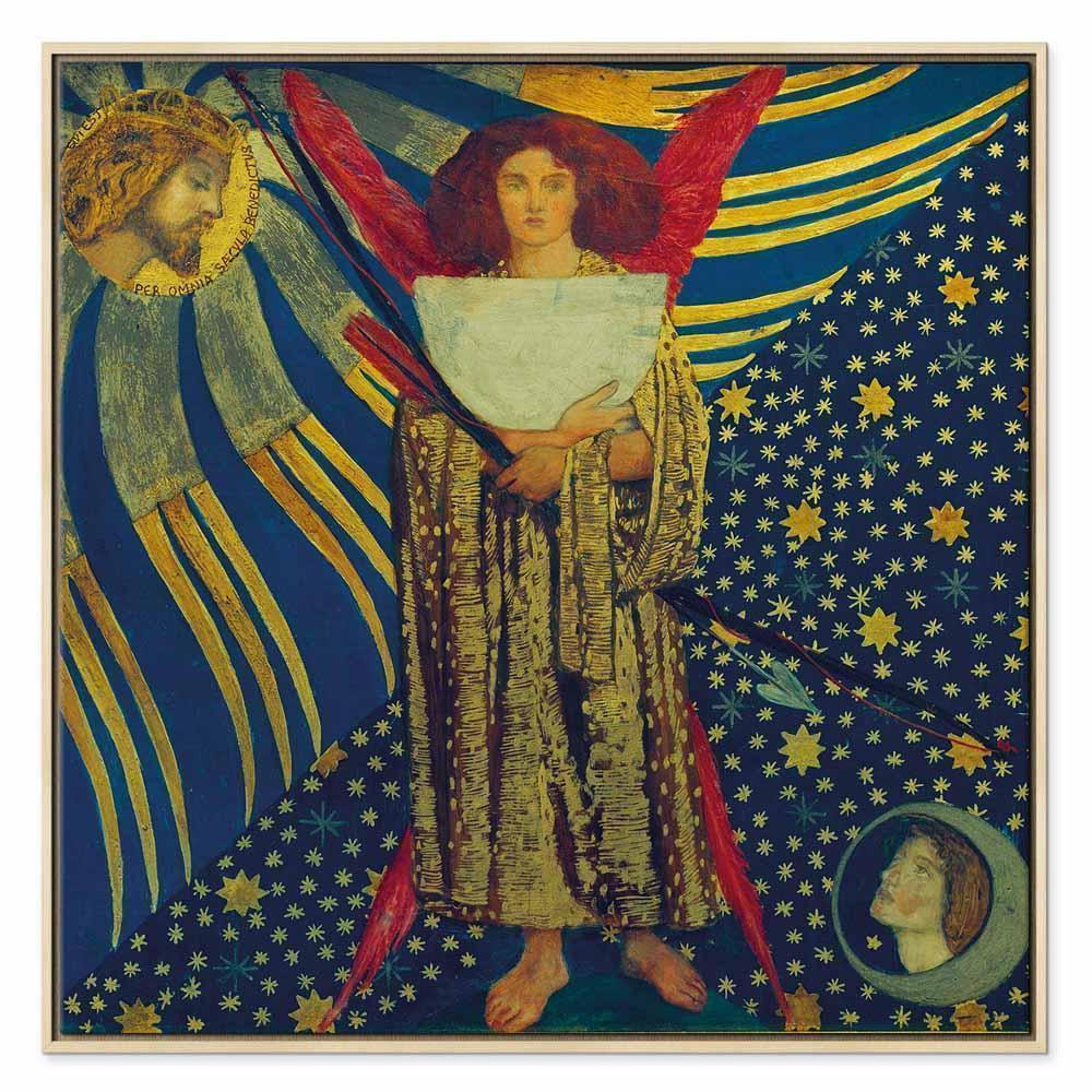 Leinwandbild - Dante Gabriel Rossetti – Dantis Amor