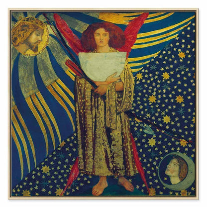 Leinwandbild - Dante Gabriel Rossetti – Dantis Amor