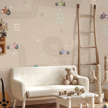 Fototapete - Racing Cars